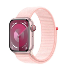 Смарт-годинник Apple Watch Series 9 GPS + Cellular 41mm Pink Alu. Case w. Light Pink S. Loop (MRJ13)