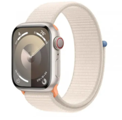 Смарт-годинник Apple Watch Series 9 GPS + Cellular 41mm Starlight Alu. Case w. Starlight S. Loop (MRHQ3)